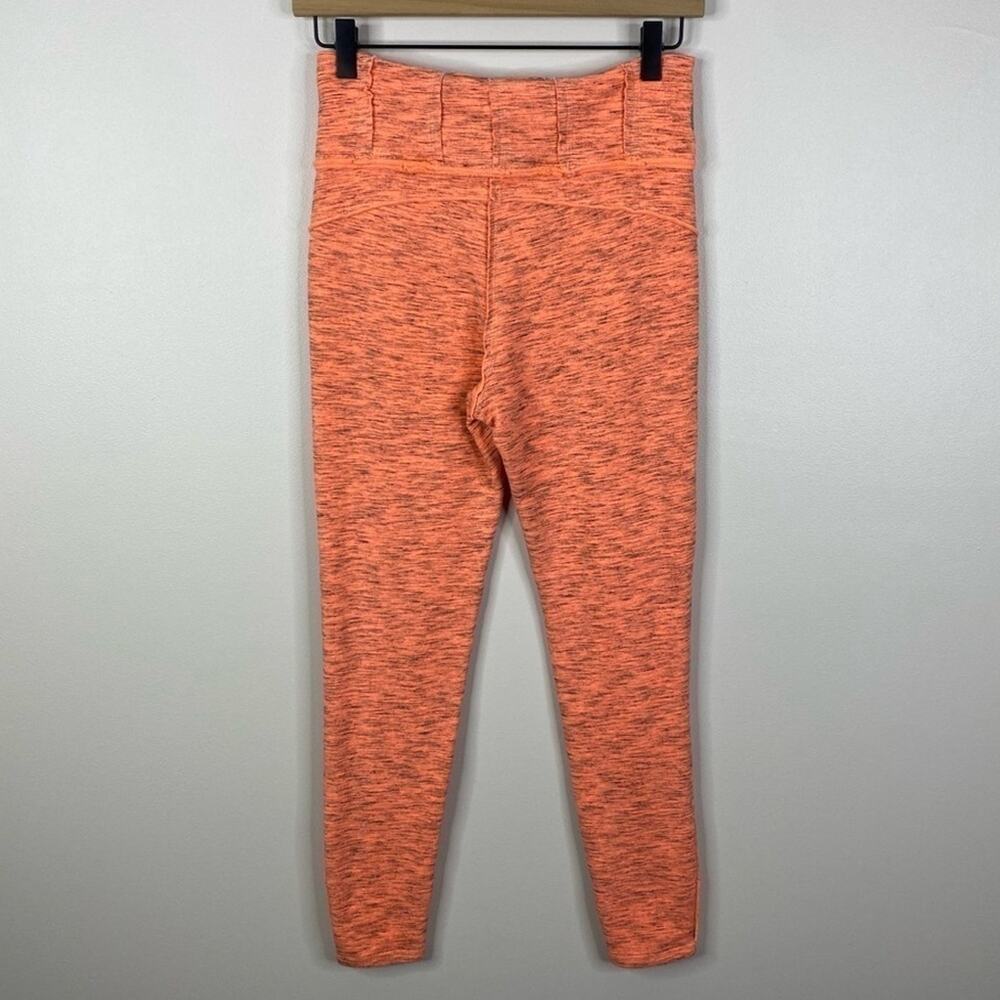 Free People FP Movement Hybrid Leggings Papaya Punch Pink Orange NWT Small - Picture 7 of 8